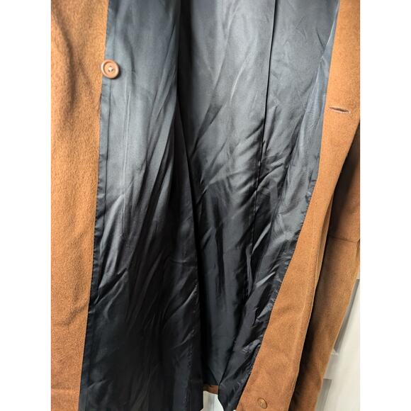 Vintage Paul Et Duffier Long Wool Coat Double Breasted Women's 12 USA(C) - Picture 10 of 10